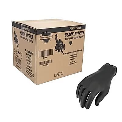 Sarung Tangan Nitrile Hitam 1 Dus Isi 10 Box