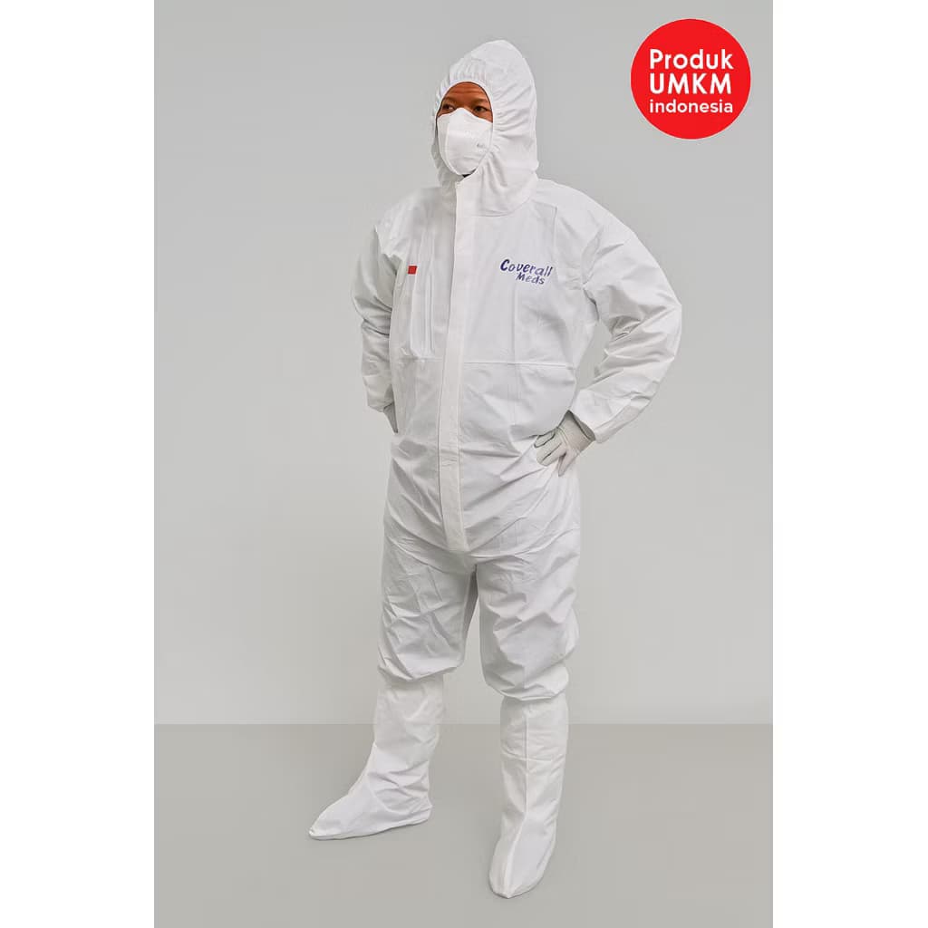 APD Hazmat Coverall Anti Air dan Anti Sobek