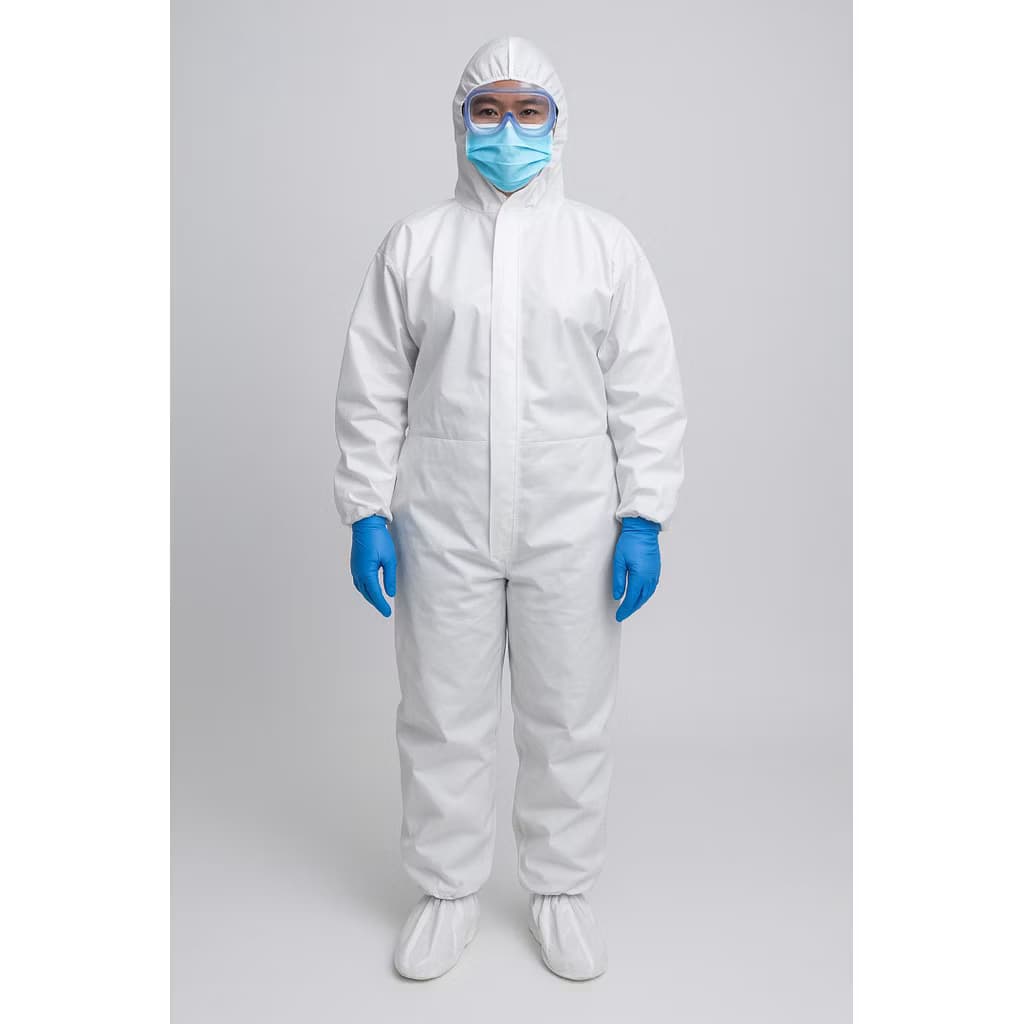 APD Hazmat Coverall Anti Air dan Anti Sobek