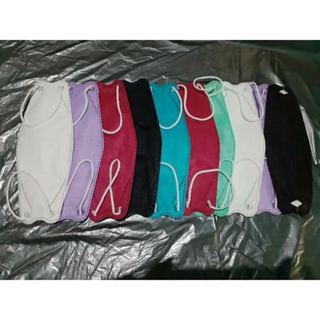 Masker KF94 4 Ply Warna Mix Isi 10 Pcs