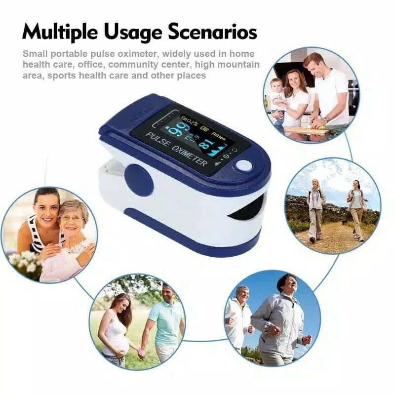 Oximeter Fingertip Pulse SpO2 Pengukur Kadar Oksigen