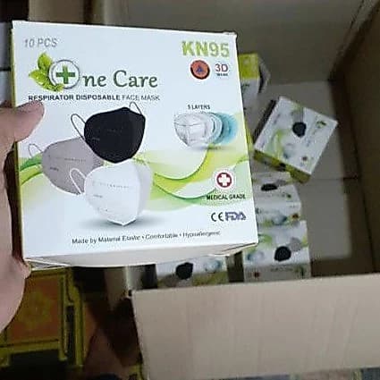 Masker KN95 5 Ply Earloop Putih Standar Medis
