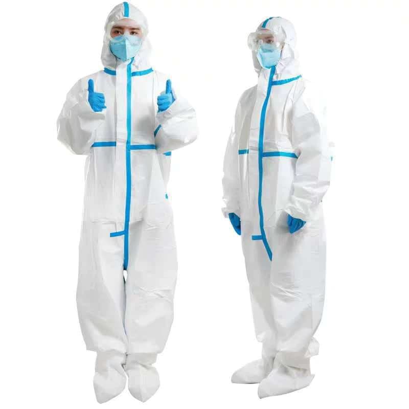 APD Jas Hujan Hazmat Set dengan Cover Shoes